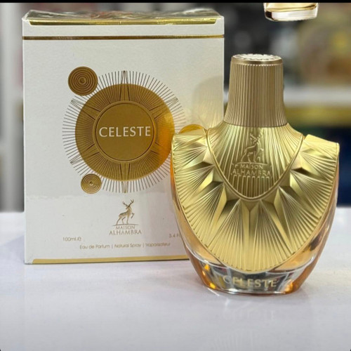 ادکلن زنانه الحمبرا مدل سلست celeste مدل ژان پل گوتیه دیواین