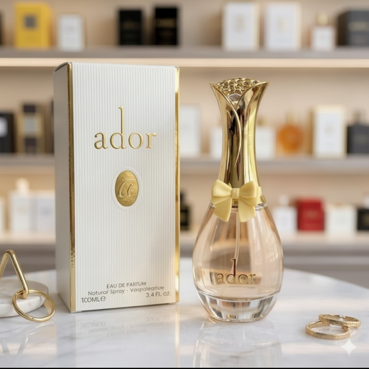 عطر ادکلن دیور جادور (ژادور) فرگرانس ورد| Dior J’adore (ador Fragrance World) حجم 100 میل (شرکتی) برند: فرگرانس
