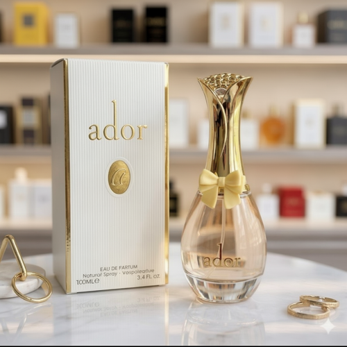 عطر ادکلن دیور جادور (ژادور) فرگرانس ورد| Dior J’adore (ador Fragrance World) حجم 100 میل (شرکتی) برند: فرگرانس