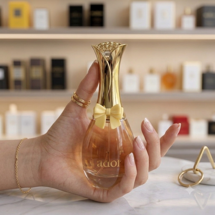 عطر ادکلن دیور جادور (ژادور) فرگرانس ورد| Dior J’adore (ador Fragrance World) حجم 100 میل (شرکتی) برند: فرگرانس
