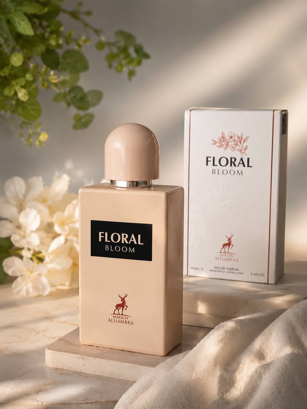 ادکلن زنانه فلورال بلوم الحمبرا | Floral Bloom Maison Alhambra | عطر اماراتی