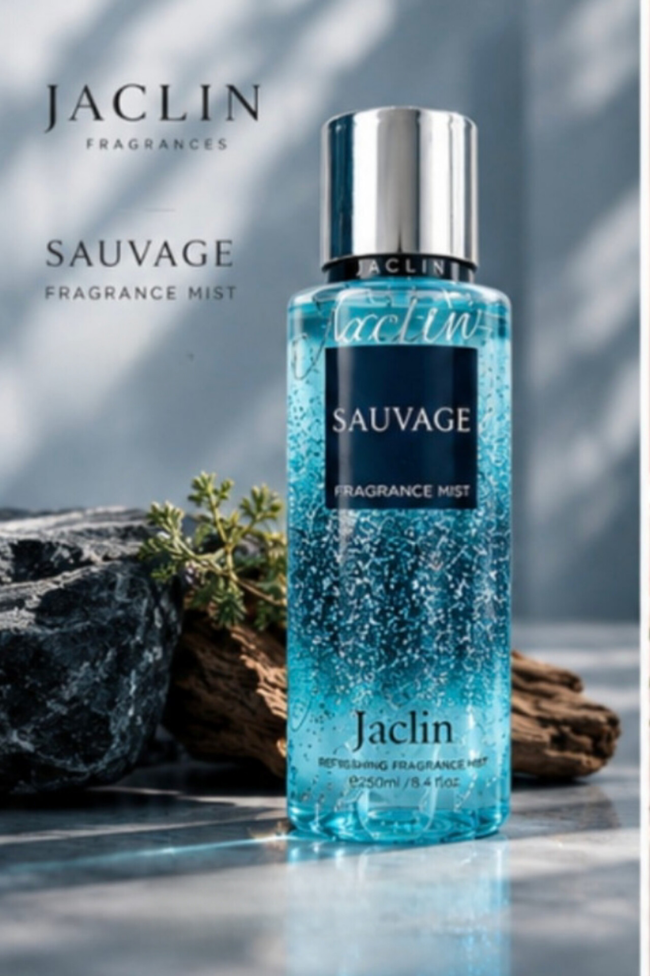 بادی اسپلش مردانه ژاکلین ساواج دیور 250 میل با رایحه مشابه Dior Sauvage
